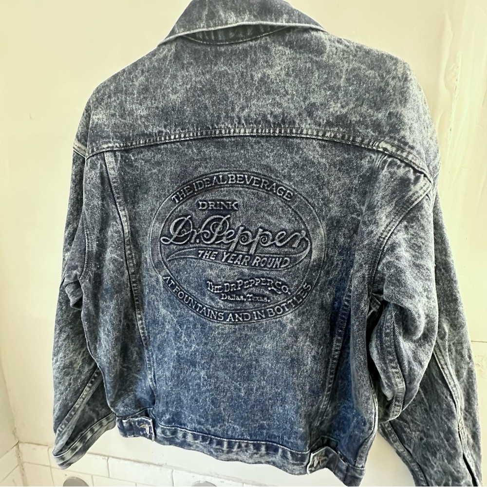 Vintage Dr Pepper Denim Jacket